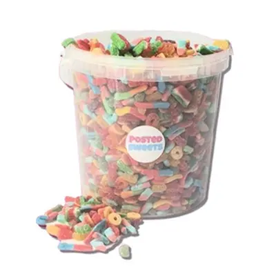 £3 for a 50% Discount on an 8KG Monster Fizzy Sweet Bucket,Pouch