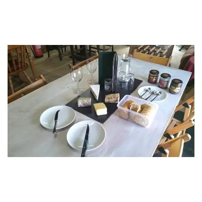 For 4 - Wine Tasting With Cheese Platter & Biscuits