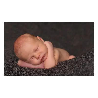 Newborn baby photoshoot with nine prints