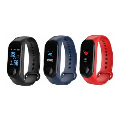 M3 Plus Fitness Smart Watch, Red