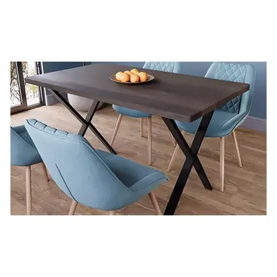 Modern Four-Seater Dinning Table, Walnut