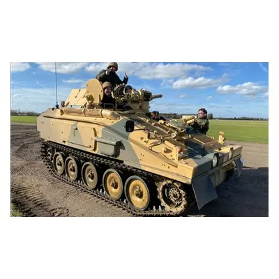 Alvis CVR(T) Spartan tank driving experience; 20-minute ride; must be 18 or older