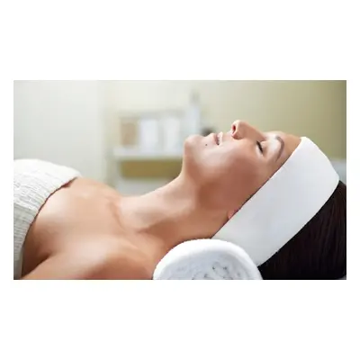 LED light therapy with hydro facial treatment