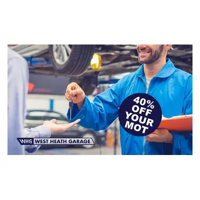 MOT with Complimentary Vehicle Health Check and Complimentary Vehicle Fluids Top Up