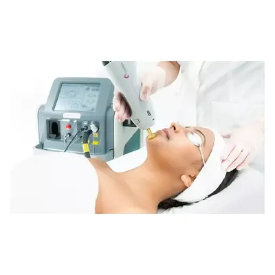 One medium area, six sessions of laser hair removal