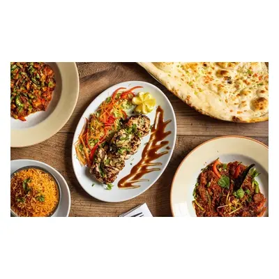 For two, three-course Indian lunch; valid Friday & Saturday