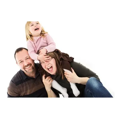 Family photoshoot with a classic framed image