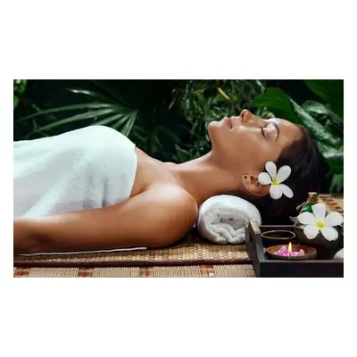 90-Minute Thai Massage with Oil and Hot Stone Massage with Reflexology Foot Massage