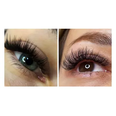 Choice of Luxury Eyelash Extensions - Classic 2D or 3D Volume