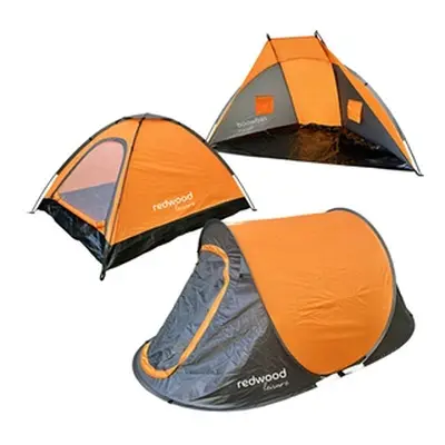 Camping Dome Pop-Up Style Tents, 2 Man Festival Tent