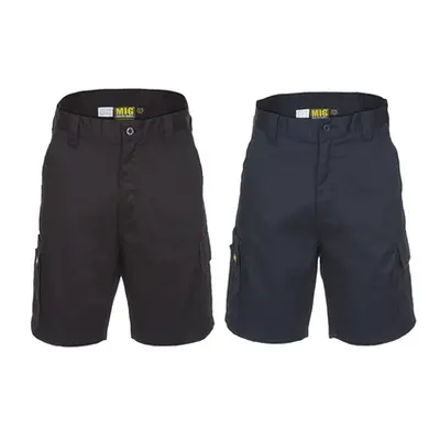 MIG Men'sCargo Work Shorts, Navy,11 ,36