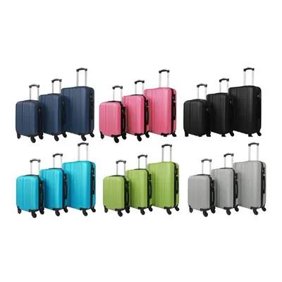 Three-Piece Luggage Set with Spinner Wheels and TSA Locks,Turquoise