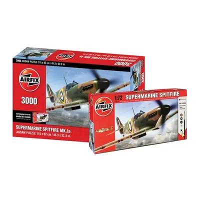 Airfix Supermarine Spitfire 3000pcs Jigsaw Puzzle and Starter Kit