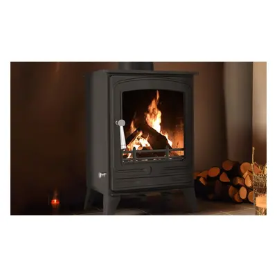 Eco Multi Fuel Stoves, 5kW Steel Eco Multifuel Stove,Without Firewood Starter Kit