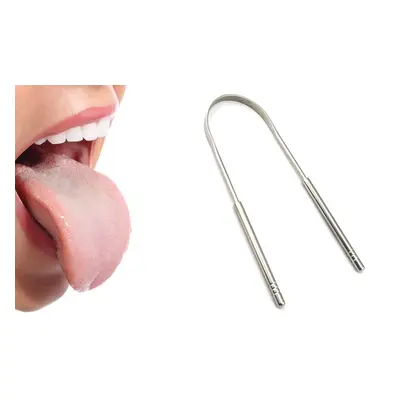 Metallic Tongue Scraper, Two