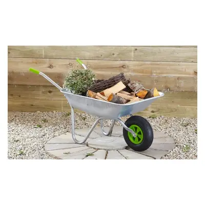 65-Litre Wheelbarrow with Galvanised Pneumatic Tyre