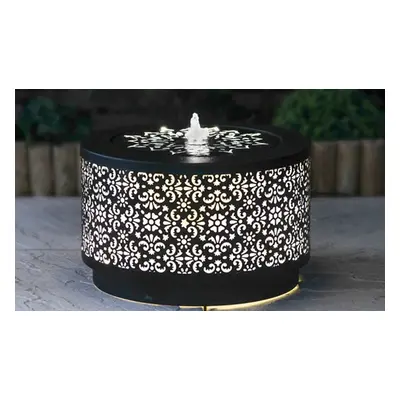 Metal Lantern Effect Water Feature, Marrakech (KF7267)