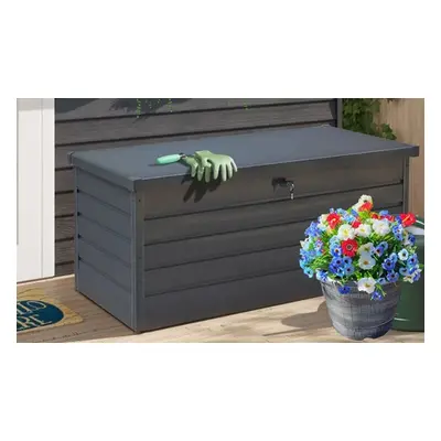 Lockable Metal Garden Storage Box, 350L