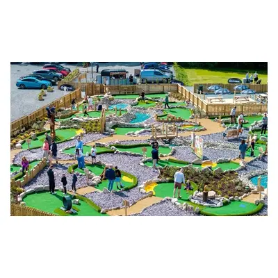 18 Holes of Adventure Golf for 2 Adults