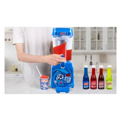 Fizz Creations Slush Puppie Machine with Four Flavour Syrup Pack, One