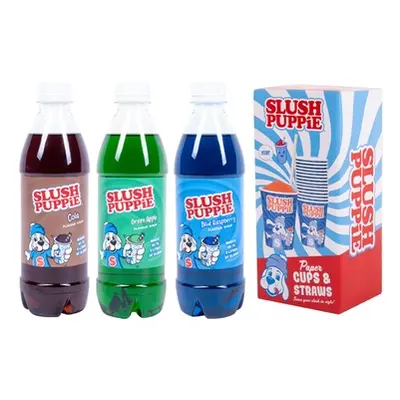 Pack of Three Slush Puppie Syrup Bundle, Original Syrups