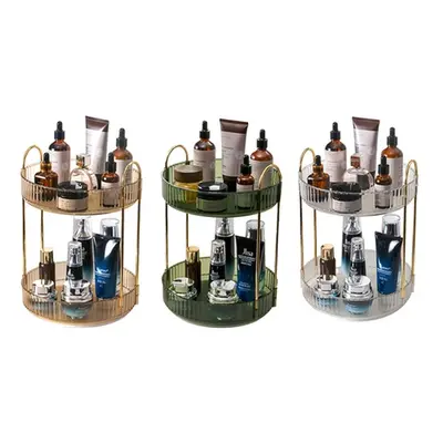 360° Rotating Cosmetics Organizer, Clear