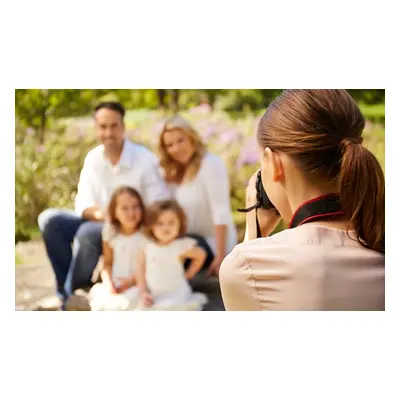 Family photoshoot with makeover and prints