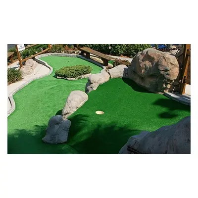 For One, Two Rounds of Adult Mini Golf with a Slushie