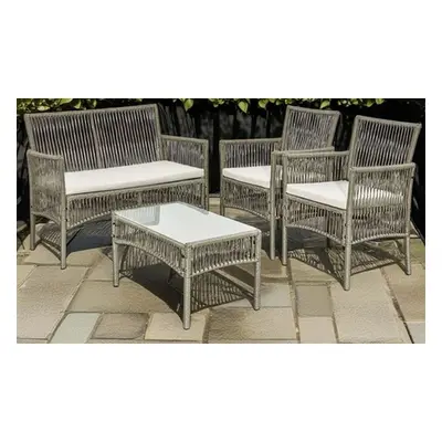 Verona Four-Piece Rope Garden Furniture Set