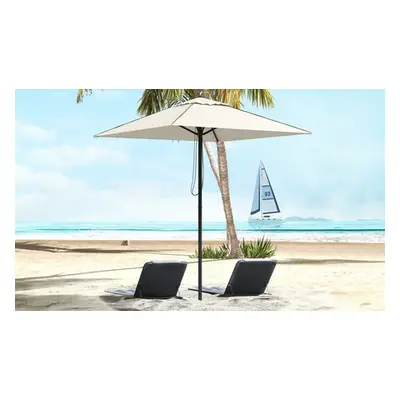 Outsunny Square Canopy Parasol, Beige