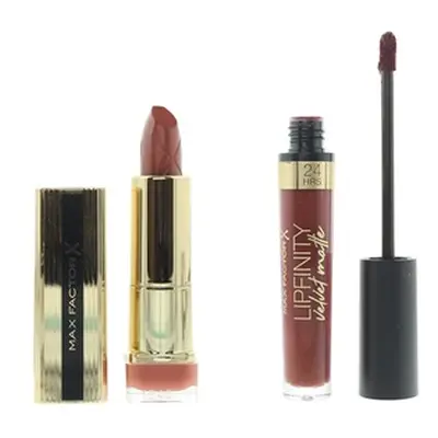 Max Factor Colour Elixir 015 Nude Rose Lipstick 4g, Two pack