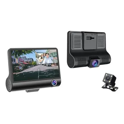 Triple Vision Dash Cam with Night Vision,Without 32Gb card