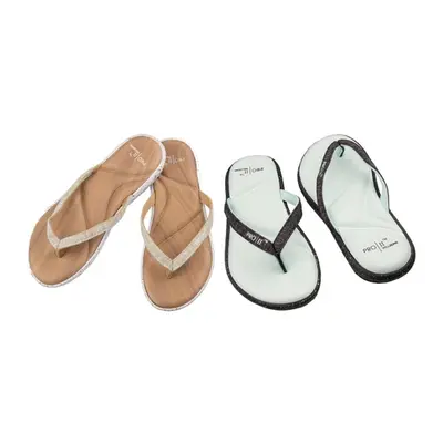 Pro11 Wellbeing Unisex Orthotic Flip Flops, Mint,38