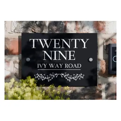 Personalised Prestige Floral Sign