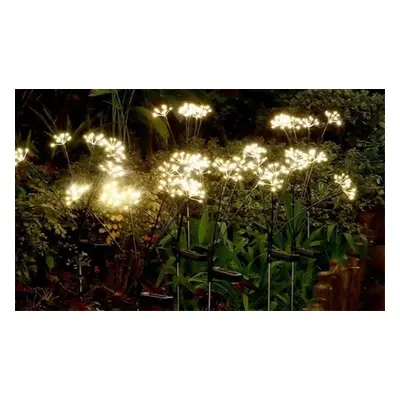 Twinkling Solar Firework Garden Lights, One