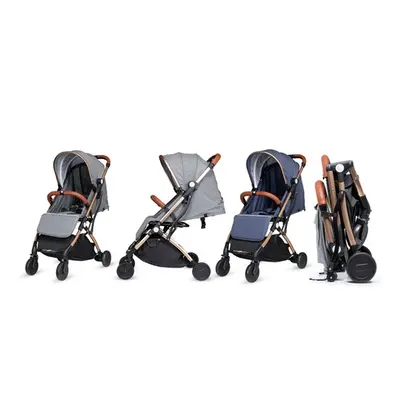 Airline Approved Foldable Cabin Stroller Pushchair, Navy