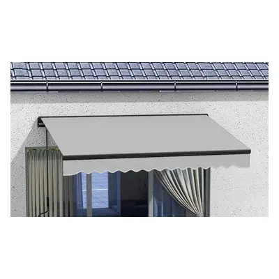 Outsunny 3 x 2m Electric Awning with Remote Controllers, Striped