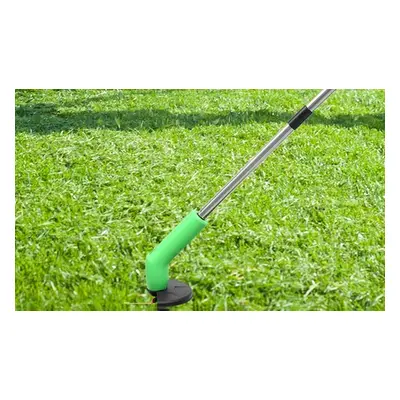 Extendable Grass Trimmer Battery-Powered with Adjustable Pole and Shield