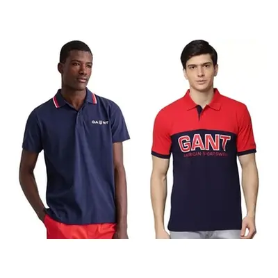 Gant Mens Short Sleeve Polos, GANT Polo Sports,M