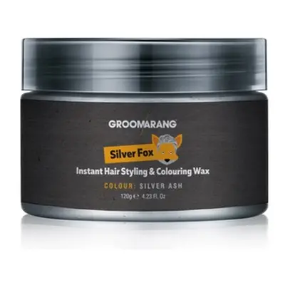 Groomarang Silver Fox Instant Hair Styling and Colouring Wax, One