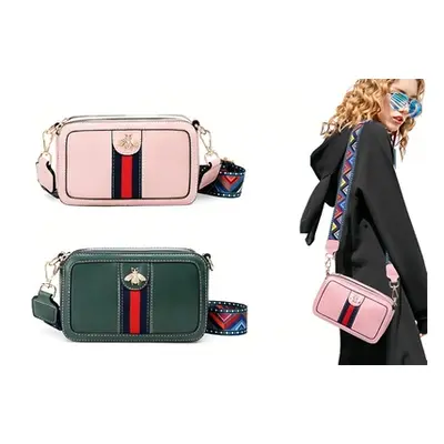 Mini Camera Cross Body Bag, Pink