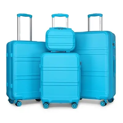 Blue ABS Luggage Set, 20 Inch