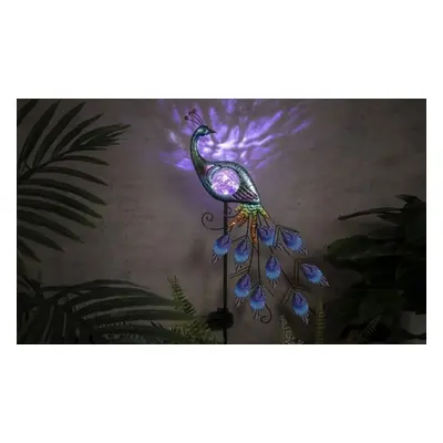 Solar Metal Peacock Garden Decorative Lights