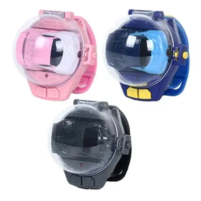 Mini Wearable 2.4GHz Watch RC Car Toy, Pink