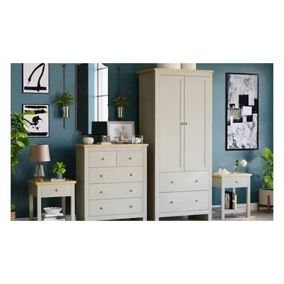 Arlington Bedroom Furniture Collection, Storage Ottoman,White