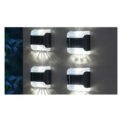 Solar Wall Lights,Four,White light