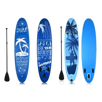 Inflatable Stand Up Surfing Board with Non-slip deck, 9.7FT ISUP Inflatable Stand Up Surfing Pad