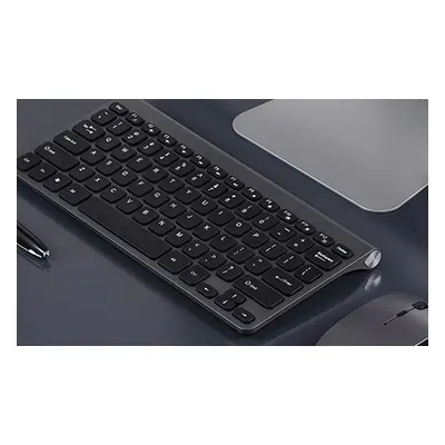 Protable Mini Keyboard Mouse Combo Set, Silver