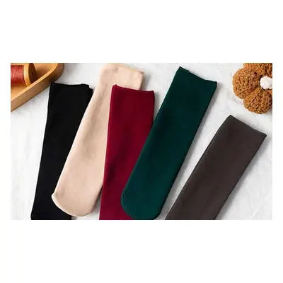 Thermal Cashmere Socks, Chocolate,One Pair