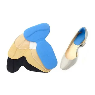 Silicone Heel Support Pads, Blue,One Pair